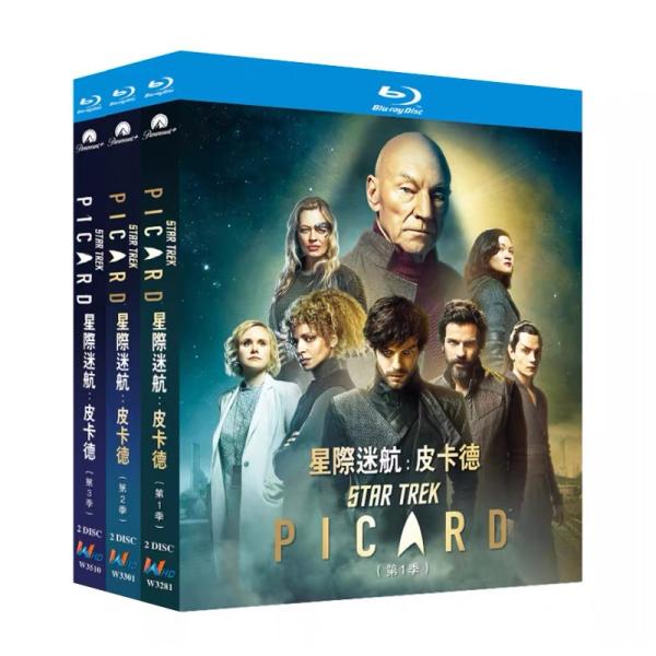 日本語吹き替え スタートレック:ピカード シーズン1+2+3 Blu-ray 日本語吹き替え スタートレック:ピカード シーズン1+2+3 Blu-ray