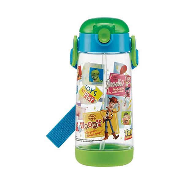 スケーター 子供用 水筒 クリアボトル 480ml トイストーリー ディズニー PDSH5