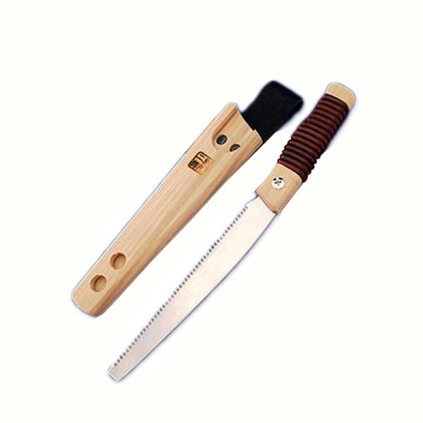 □ヒシカ工業 別所二郎 大工ミニ鋸 150mm 本体 木製鞘 ミニのこ