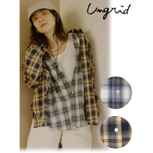 Ungrid (12%OFF+300円OFF) / アングリッド チェックルーズ Ungrid (12%OFF+300円OFF) / アングリッド チェックルーズ