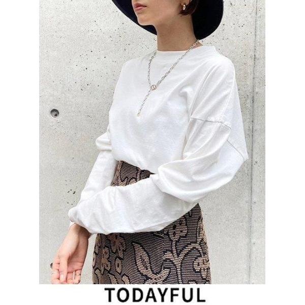 TODAYFUL / トゥデイフル Cottonsilk Useful Long T-shirts☆ 25