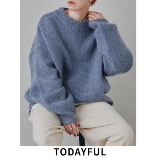 TODAYFUL トゥデイフル Kid Mohair Knit☆ 23秋冬. 12320533 : Hearty 