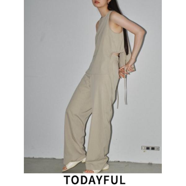 新品 TODAYFUL Easy Chambray Trousers todayful Easy Chambray Trousers