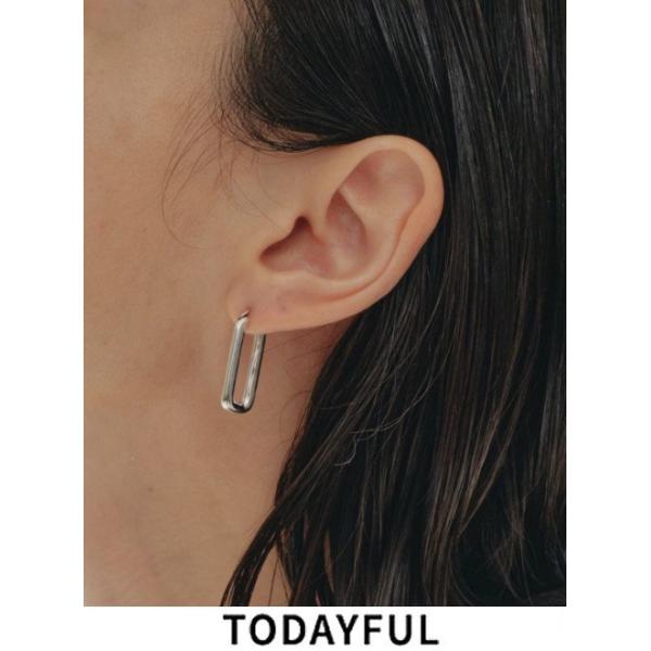 TODAYFUL (プレセール20%OFF) トゥデイフル Oblong Hoop Pierce