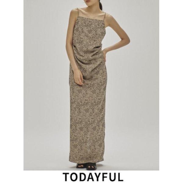 【TODAYFUL】Jacquard Camisole Dress 36 TODAYFUL Jacquard Camisole Dress 12510316|apricot online shop