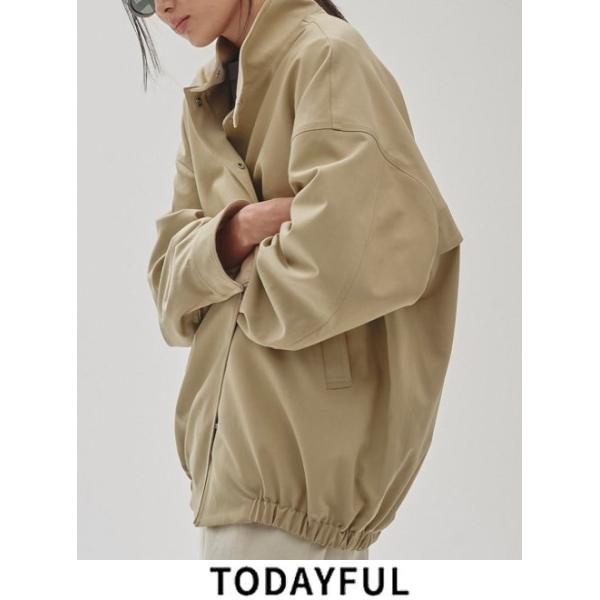 TODAYFUL トゥデイフル Standcollar Warm Blouzon☆ 25秋冬予約
