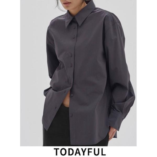 25秋新作新品todayful 黒useful chambray shirts TODAYFUL トゥデイフル Useful Chambray Shirts☆ 25秋冬