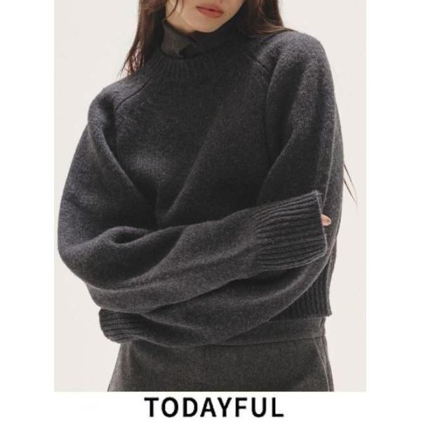 新品　TODAYFUL Raglan Knit Pullover TODAYFUL トゥデイフル Wool 100% Raglan Knit☆ 25秋冬.予約 12520520