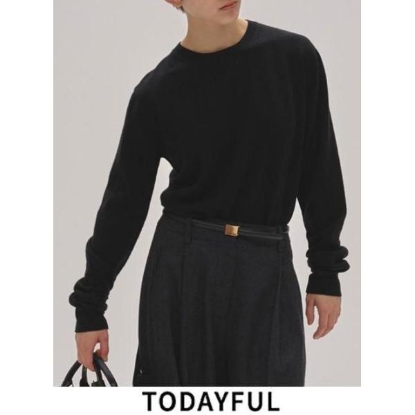 TODAYFUL トゥデイフル Wool Cashmere Seamless Knit 25秋冬. 12520538
