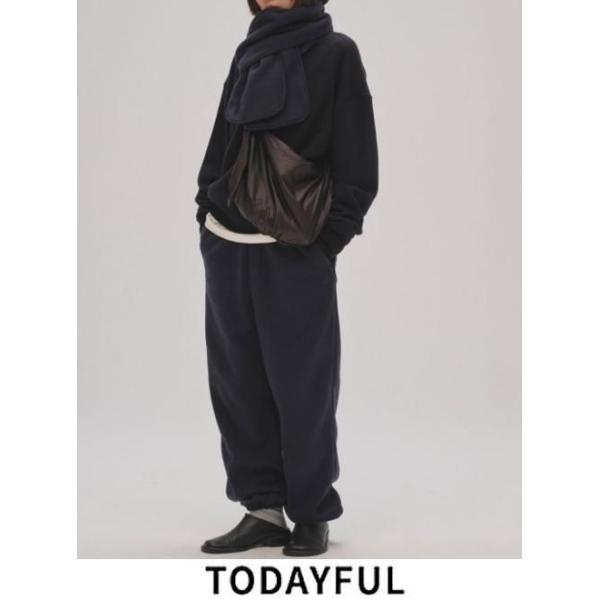 TODAYFUL　Easy Fleece Pants D BROWN38未使用品 hearty-select_12520720