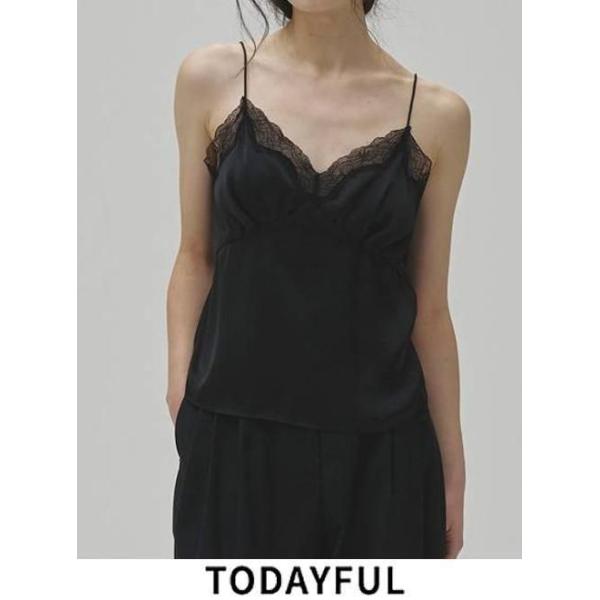 最終値下げtodayful Matte Satin Camisole TODAYFUL (5倍ポイント~2/8) トゥデイフル Satin Lace Camisole☆ 26