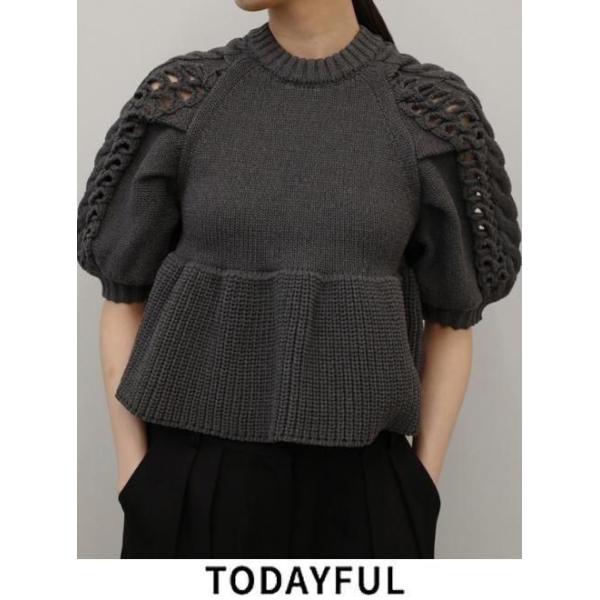 TODAYFUL トゥデイフル Puffsleeve Knit Tops☆ 26春夏予約 12610528