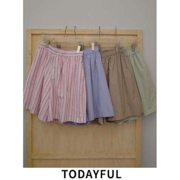 TODAYFUL トゥデイフル Easy Stripe Half Pants 26春夏予約 12610721