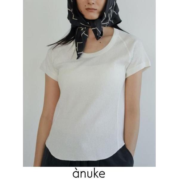 anuke（アンヌーク） Vintage Rib Tops 25春夏. 62510633 : Hearty