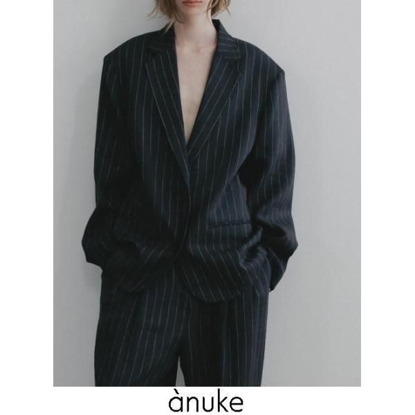 anuke（アンヌーク） Over Linen Jacket☆ 26春夏予約 62610104 入荷