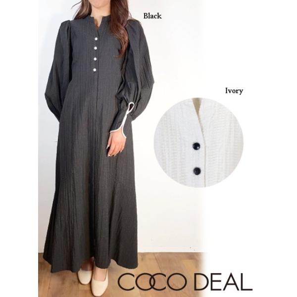 COCO DEAL ココディール サッカーノースリーブワンピース 新品未使用 新品未使用】 COCO DEAL サッカーノースリーブワンピース - メルカリ