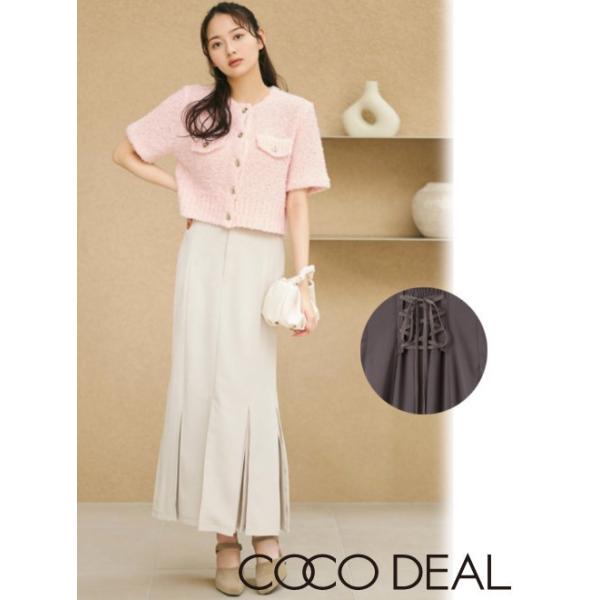 ココディール COCODEAL / ハイウエストプリーツデザイン ココディール COCODEAL / ハイウエストプリーツデザイン