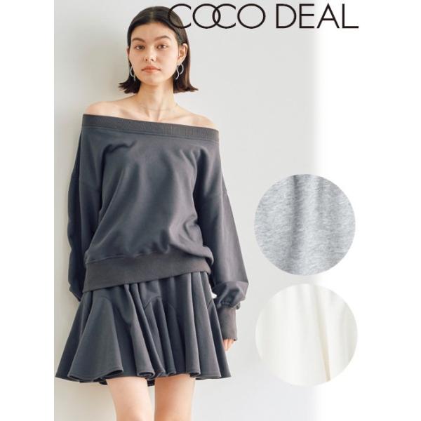 ココディール (セール50%OFF) COCODEAL / 裏毛サーキュラーミニ