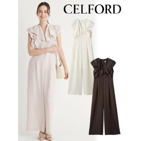 CELFORD ラッフルフリルロンパース セール 30%OFF】ラッフルフリルロンパース(508221478) | CELFORD