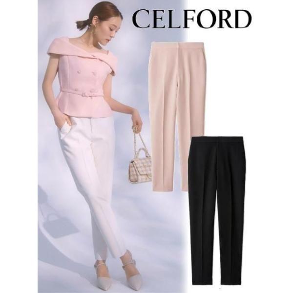 新品タグ付き★25SS最新作★セルフォードCELFORD フレアテーパードパンツ CELFORD / セルフォード テーパードパンツ 25秋冬 CWFP254047
