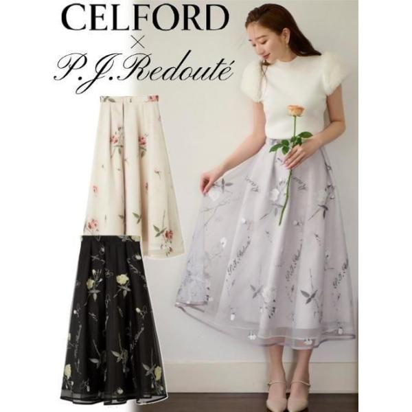 ★9/6限定価格 FortPeat フォトカード セルフォード CELFORD 【CELFORD×P.J.REDOUTEコラボ】 Rosa刺繍