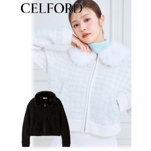 CELFORD（セルフォード） (冬セール30%OFF&300円OFF) ファー衿付き
