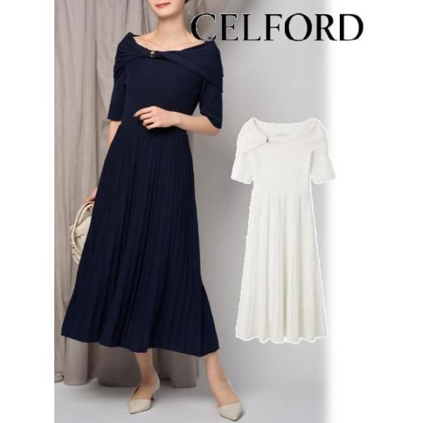 未使用 定価1.5 CELFORD 七分袖 ニット ロングワンピース 楽天市場】CELFORD セルフォード（長さ（袖）七分袖・五分袖）の通販