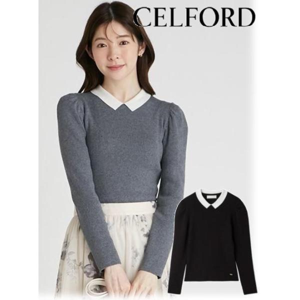 CELFORD セルフォード 襟付きブラウス 美品 CELFORD（セルフォード） 襟付きブラウス 24春夏2 CWFB241068 (12