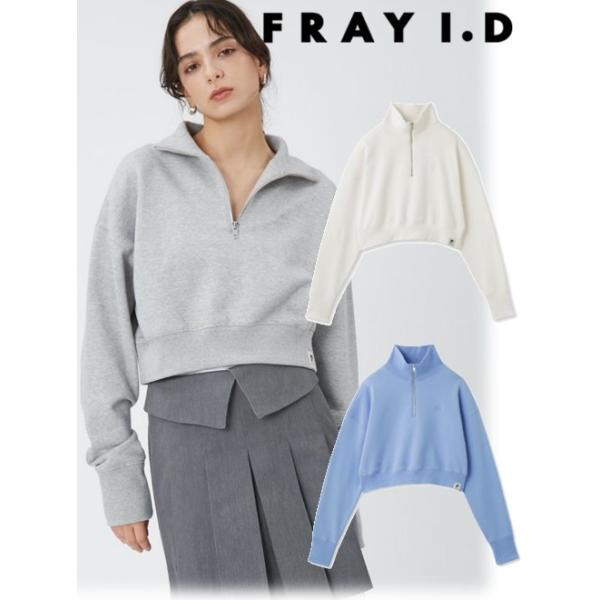 FRAY I.D（フレイ アイディー）  クロップドニットプルオーバー FRAY I.D（フレイアイディー）の「クロップドニットトップス（ニット