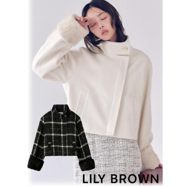 LILY BROWN（リリーブラウン） (冬セール50%OFF&300円OFF) 袖ファー