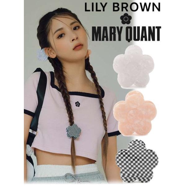 LILY BROWN（リリーブラウン） 【MARY QUANT】 デイジーヘアクリップ