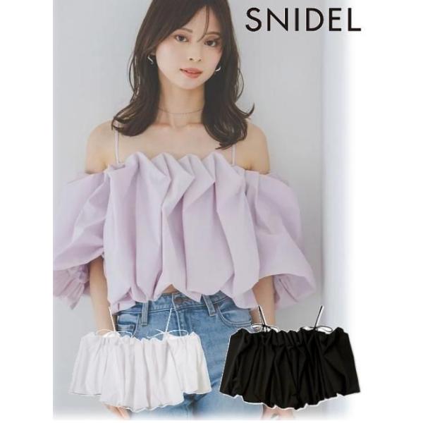 SNIDEL（スナイデル） (期間限定10%OFF&300円OFF) オフショルタック