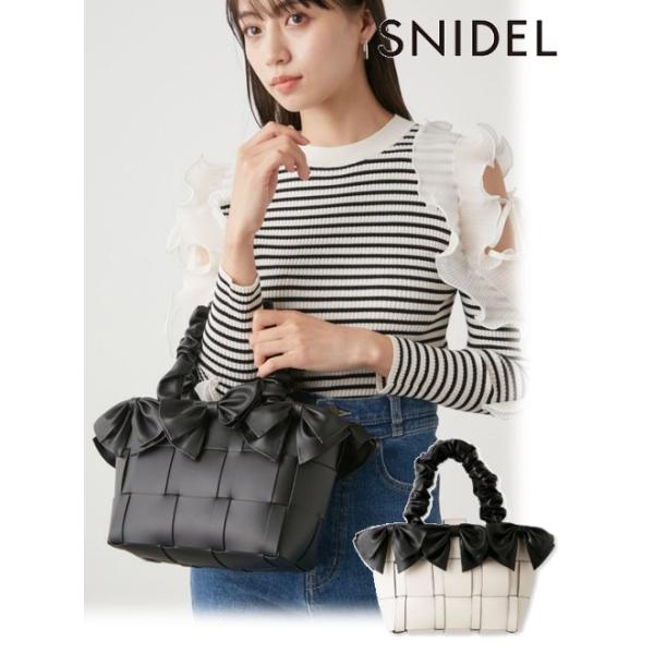 SNIDEL snidel / スナイデル リボンバッグ 24春夏 SWGB241623