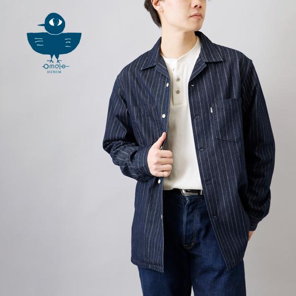 omotodenim オモトデニム ドビーデニム シャツ メンズ デニムシャツ