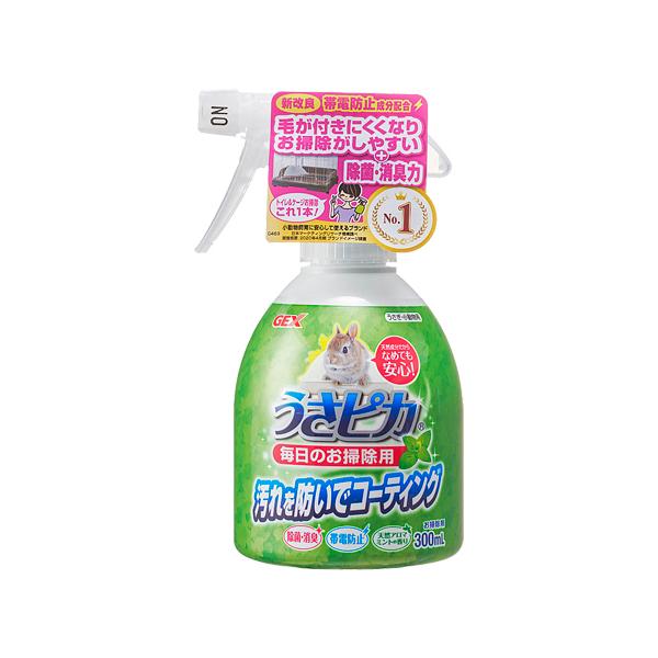 うさぎ、小動物用メーカー：ジェックス内容量：300ml■成分水、アルカリイオン水、ライスワックス、コメヌカ油、植物性抽出物(ヤシ油)、香料