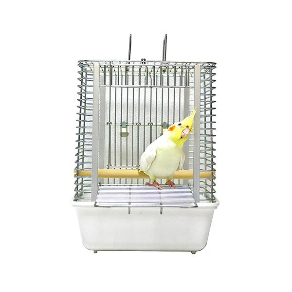 鳥用メーカー：HOEIサイズ：幅233x奥行296x高さ305xmm本体ワイヤー間隔：11mm＜セット内容＞ジュニアカップ(エサ入れ)　2ヶ止まり木15パイ235mm　１本ハートフルキャリー用フンキリアミ　1枚