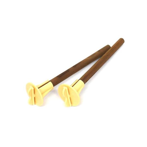 鳥用メーカー：HOEIサイズ：42x42x198mm(とまり木直径12mm)　2本入り