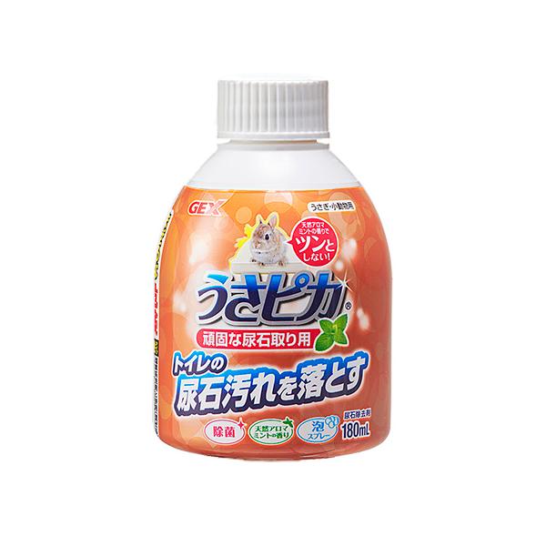 うさぎ、小動物用メーカー：ジェックス内容量：180ml■成分強酸性電解水(クエン酸・クエン酸ナトリウム酒石酸＜食品添加物＞スルファミン酸)、水、陽イオン界面活性剤、薄荷白油、L-メントール、香料■液性　酸性■原産国　日本          ...