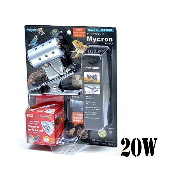 爬虫類、鳥用メーカー：ゼンスイ■仕様＜クリップスタンド マイクロン＞定格電圧：100V　50/60hz定格消費電力：60W使用電球:60W以下まで口金：GU10電源コード長：1.8m＜マイクロインフラレッド＞定格電圧：120V　50/60h...