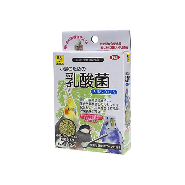 小鳥用メーカー：サンコー（SANKO）内容量：20g■主原料 澱粉、コーンスターチ、脱脂粉乳、粉糖、オリゴ糖、小松菜、カルシウム(カトルボーン粉)、ビタミンD3、乳酸菌 ■成分 粗タンパク質：5.0%以上粗脂肪：0.1%以上粗繊維：0.4%...