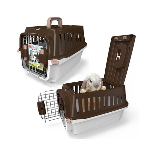 うさぎ用メーカー：マルカンサイズ：幅300×奥行480×高さ290mm■材質本体・本体ロック・ハンドル・フック・インナートレイ：PP正面扉：スチール/ロック部：PS