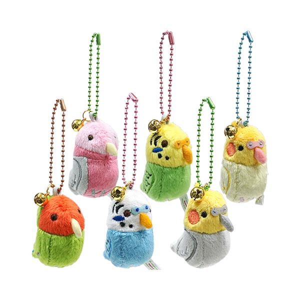 Cocorita KC ココリータ インコ 鈴付きキーホルダー/ボール Cocorita KC ココリータ インコ 鈴付きキーホルダー/ボール
