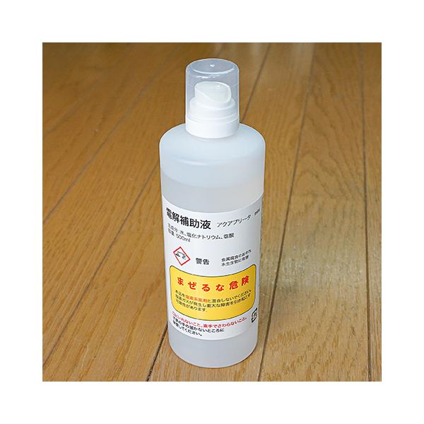 メーカー：金澤工業株式会社内容量：500ml■仕様内容成分：水、塩化ナトリウム、塩酸液性：酸性