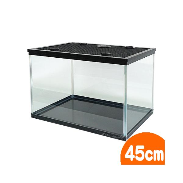 ハムスター、爬虫類用メーカー：ジェックス/コトブキ工芸水槽サイズ：約幅450×奥行300×高さ300mm商品重量：約3.8kg容量：約35Lガラス厚：3mmアタッチメッシュサイズ：幅453×奥行304×厚み34mm(厚みはダイヤル/ロックを...