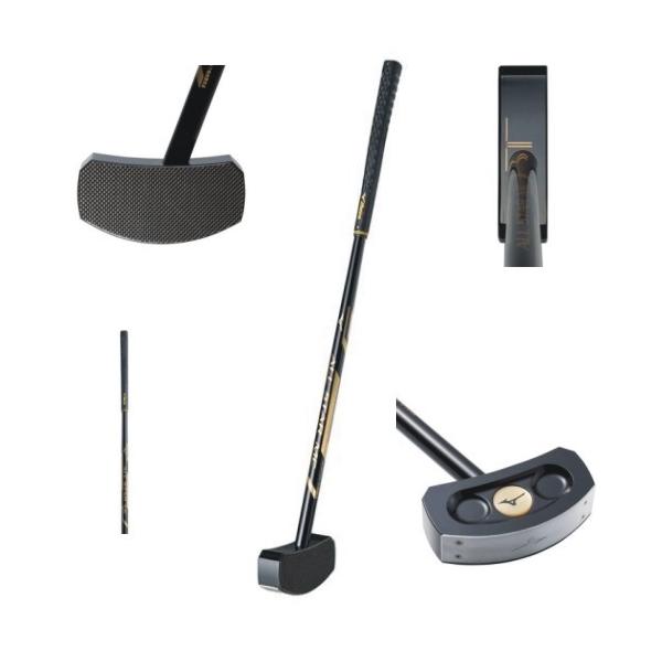 MIZUNO(ミズノ) オールスターMC（グラウンド・ゴルフ）ブラック×ゴールド C3JLG80290-84 MIZUNO（ミズノ） ミズノグラウンドゴルフクラブ オールスターMC