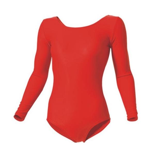 ●メーカー：ウンドウ●種別：ウエア●商品名：女子体操レオタード長袖●カラー　・11：レッド●サイズ　・130cm　140cm　150cm　S　M　L　XL ●素材 　・ナイロン　84％　ポリウレタン　16％ 　　吸汗速乾素材　伸縮性あり●身...