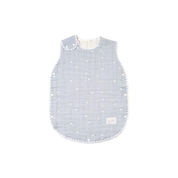 他サイト： ふくふくガーゼ(6重ガーゼ) スリーパー ベビーサイズ　パウダーブルー _ 10mois(ディモワ)の商品画像