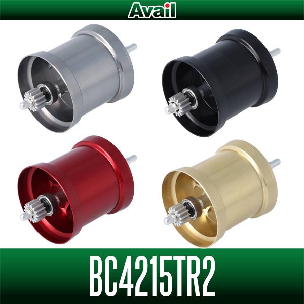 Avail Microcast Spool BC4215TR2 ブラック イスズ BC420/421用 トラウトスペシャル 溝深1.5mm 【全4色】｜Fishing