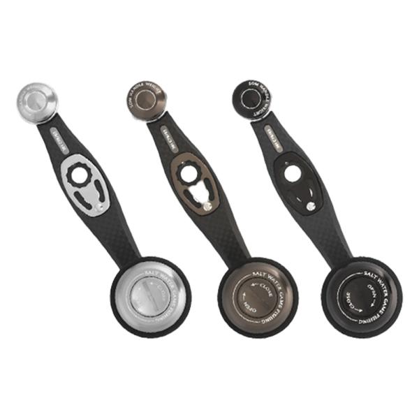 ★特価品10％OFF【スタジオオーシャンマーク】カーボンカスタムハンドル CBLACK GEAR [AG41/C76Cb] ☆特価品10％OFF【スタジオオーシャンマーク】カーボンカスタム