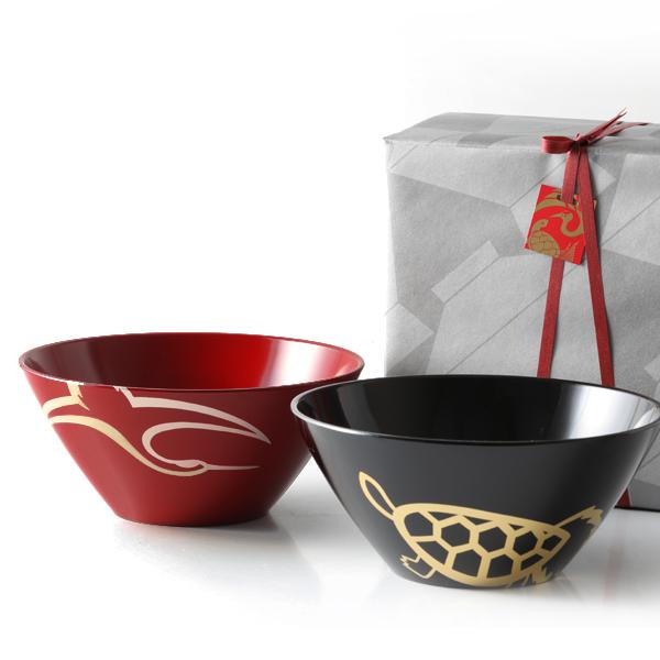 寿恵広鉢　鶴亀